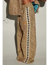 Sabbi The Raving Hearts Pants Leopard