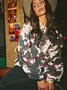 Sabbi Cowprint Collared Sweater