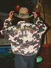 Sabbi Cowprint Collared Sweater