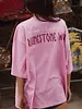 Sabbi Rhinestone Tee Pink Tee