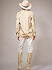 Western Embroidered Snap Button Shirt | Taupe