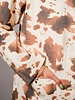 Cow Printed Denim Jacket