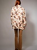 Cow Printed Denim Jacket