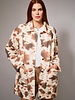 Cow Printed Denim Jacket