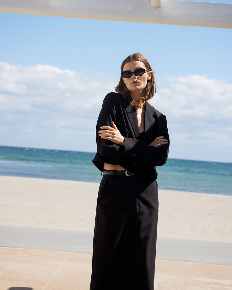 Corinne Cropped Blazer