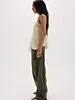 Free People Spotlight Washed Barrel Chino Trousers | Olive