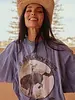 Sabbi Crazy Horse Tee Dusty | Lavender