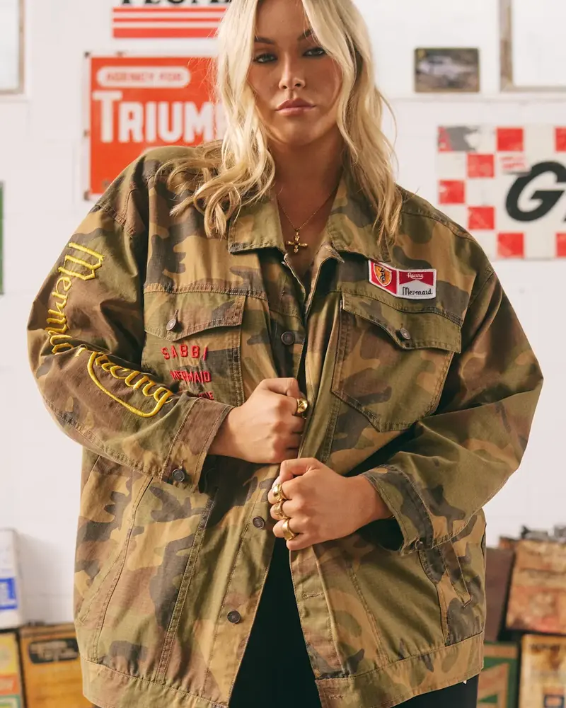 Sabbi The Flying Mermaid Jacket Camo