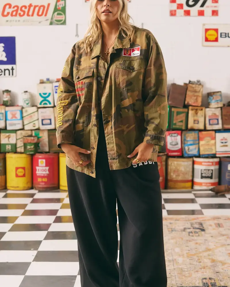 Sabbi The Flying Mermaid Jacket Camo