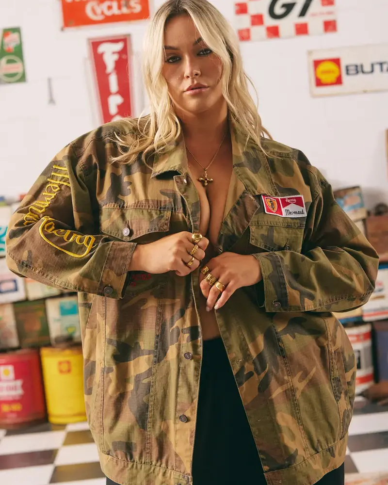 Sabbi The Flying Mermaid Jacket Camo