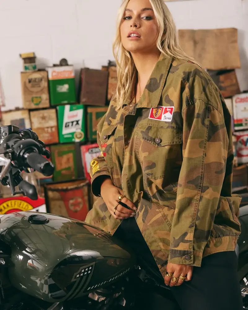 Sabbi The Flying Mermaid Jacket Camo