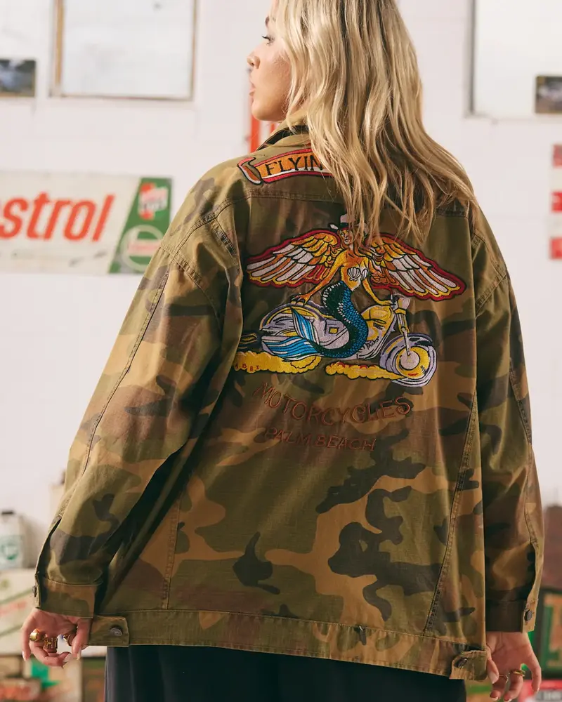 Sabbi The Flying Mermaid Jacket Camo