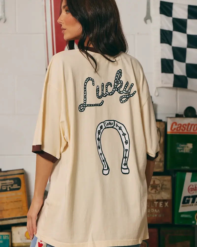 Sabbi Yeehaw Tee |  Cream
