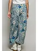 Vintage Twill Floral Pants | Floral