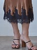 Sabrina Satin Midi Skirt