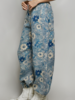 Vintage Twill Floral Pants | Floral
