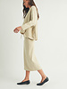 Lanie Long Sleeve Jersey Top | Taupe