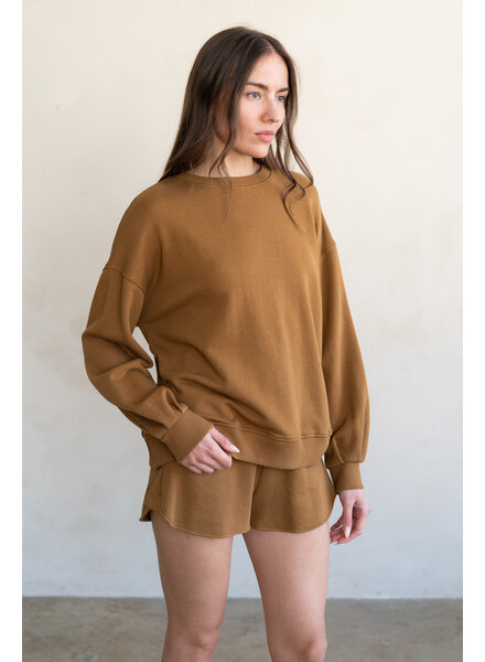 Classic Crew Sweatshirt | Copper