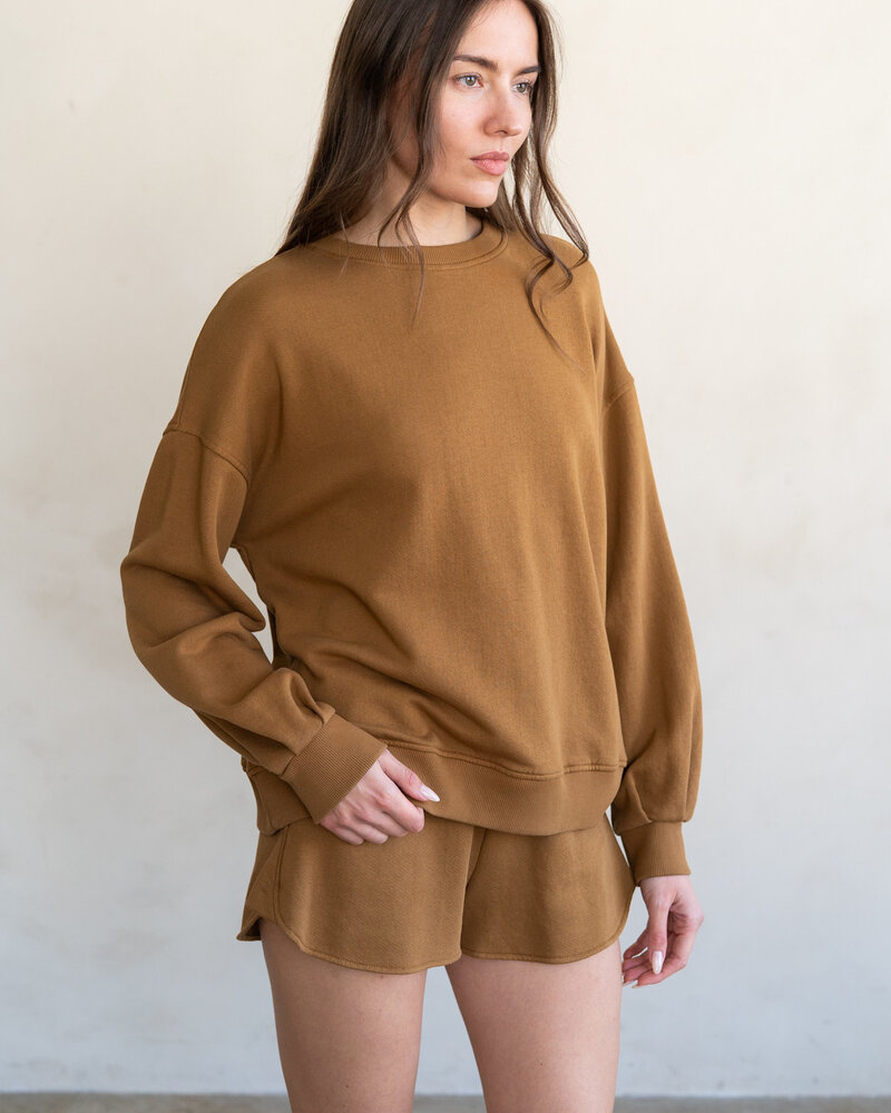 Classic Crew Sweatshirt | Copper