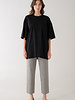 Soft Structure Oversized Top | Black