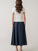 Scalloped Collar Knit Polo
