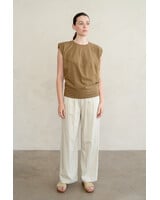 Seam Detail Tee | Moss