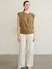 Seam Detail Tee | Moss