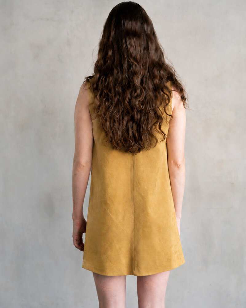 Secci Suede Mini Dress