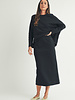 Lanie Long Sleeve Jersey Top | Black