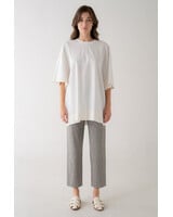 Soft Structure Oversized Top | White
