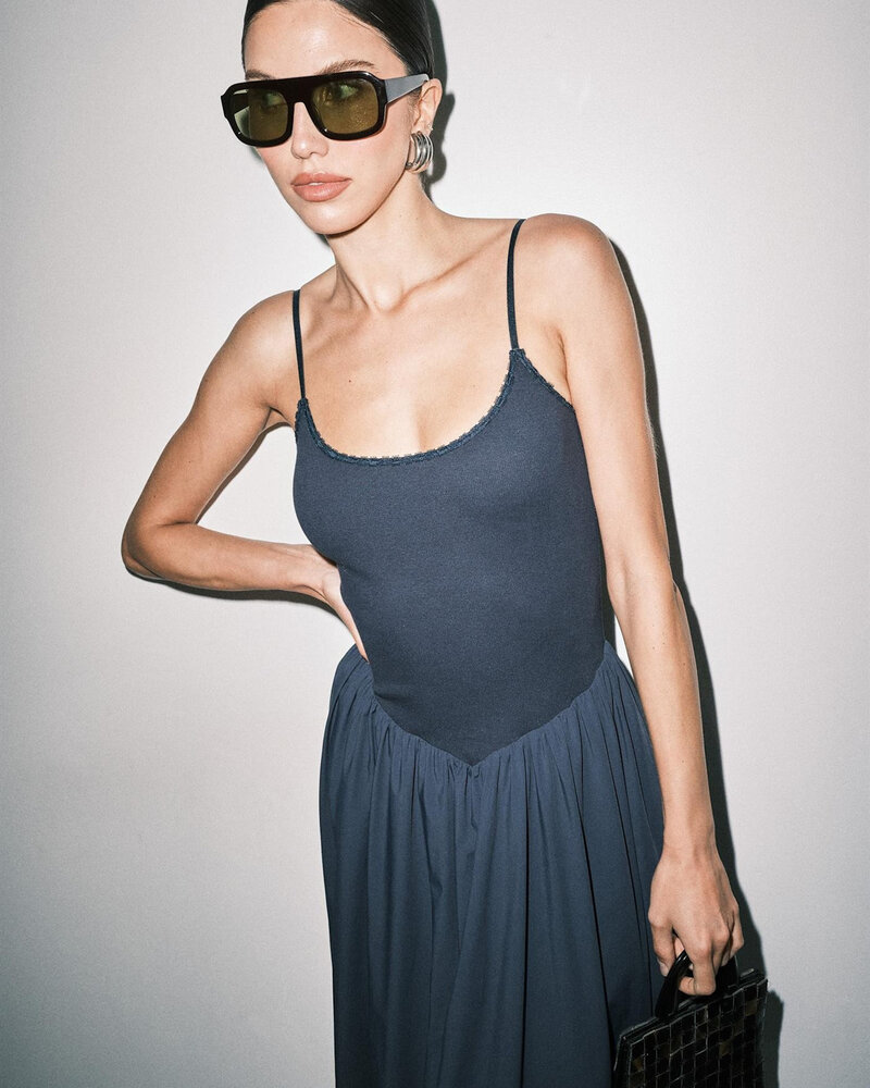 Chloe Maxi Dress | Navy