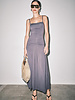 Maya Shirred Bodice Maxi Slip Dress | Ink