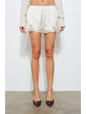 Carmen Lace Shorts | Cream