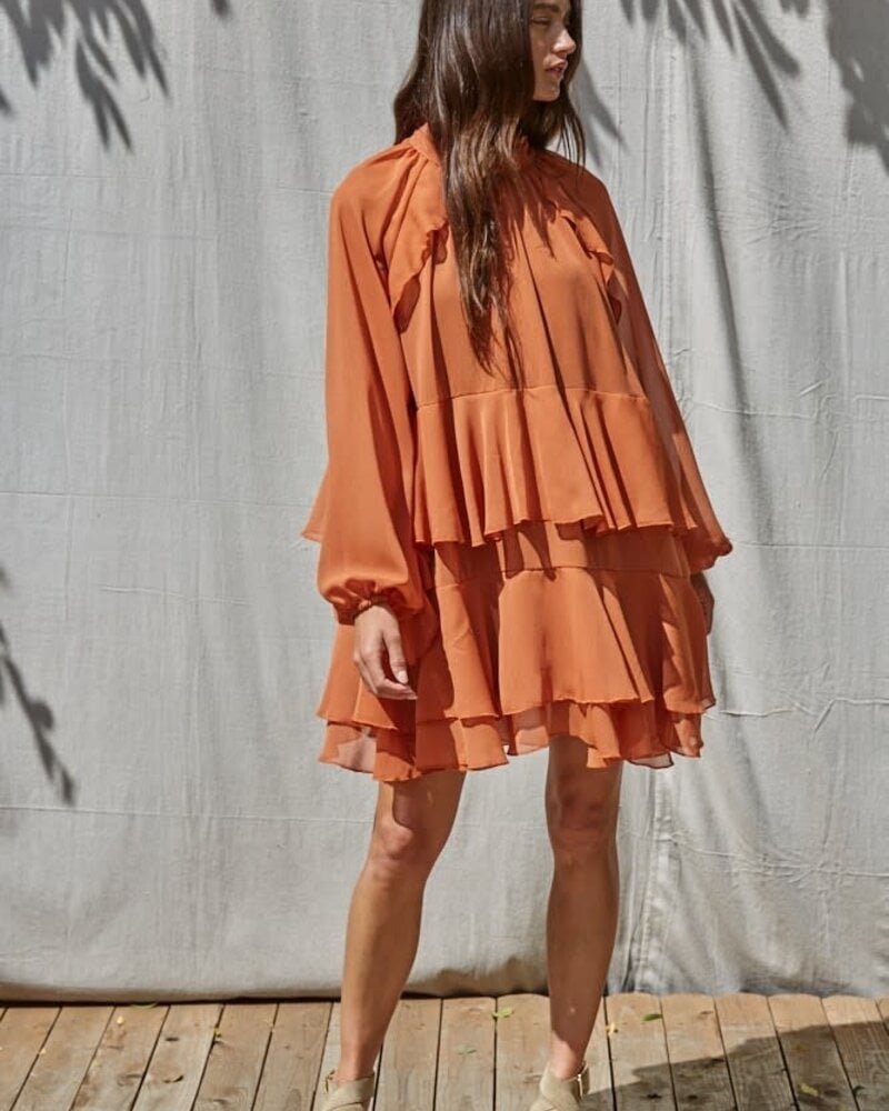 Bebe Doux Ruffle Mock Mini | Ginger