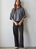 Tobi Knit Cardigan Top | Charcoal