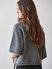 Tobi Knit Cardigan Top | Charcoal