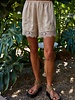 Maisy Lace Shorts | Pearl