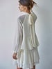 Bebe Doux Ruffle Mock Mini | White