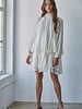 Bebe Doux Ruffle Mock Mini | White