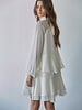 Bebe Doux Ruffle Mock Mini | White