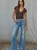 Love Lace Trim Top | Brown