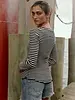 Free People Easy Does It Striped Tee | Black