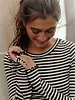 Free People Easy Does It Striped Tee | Black