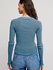 Free People Easy Does It Striped Tee | Blue