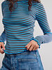 Free People Easy Does It Striped Tee | Blue
