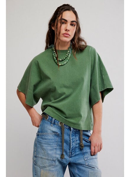 Free People Atlas Dolman Tee | Forest