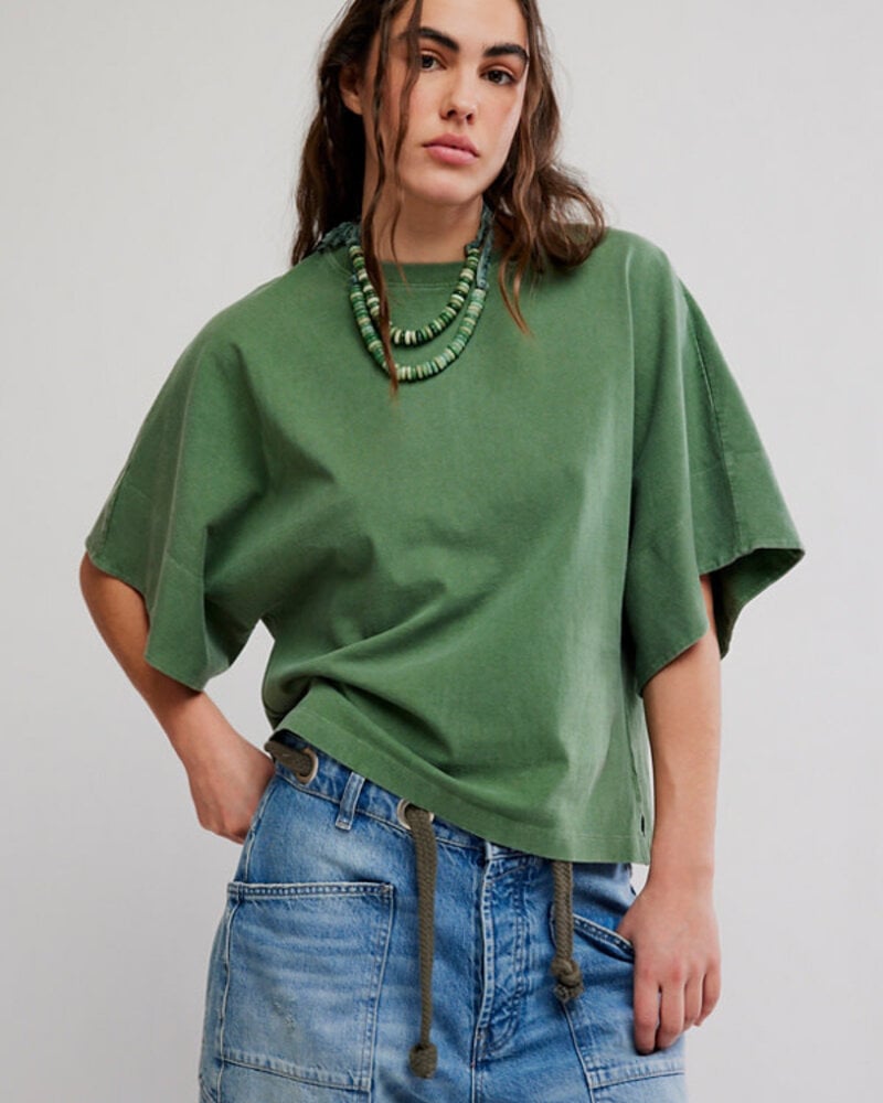 Free People Atlas Dolman Tee | Forest