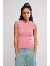 Free People Ever Had Tee| Rhubarb