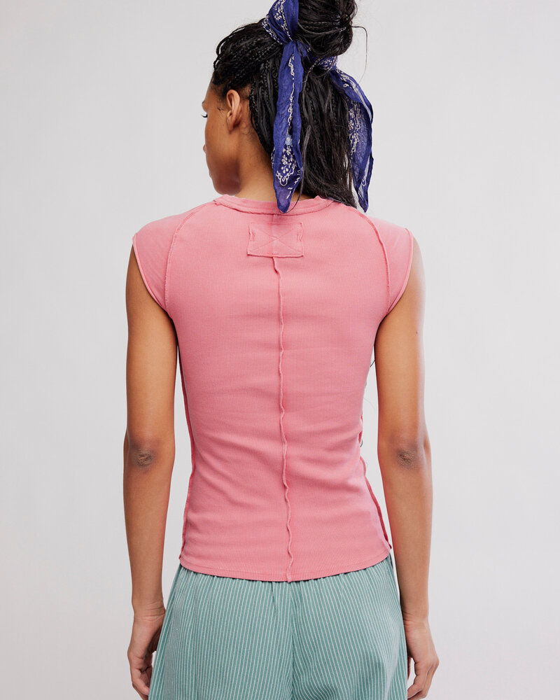 Free People Ever Had Tee| Rhubarb