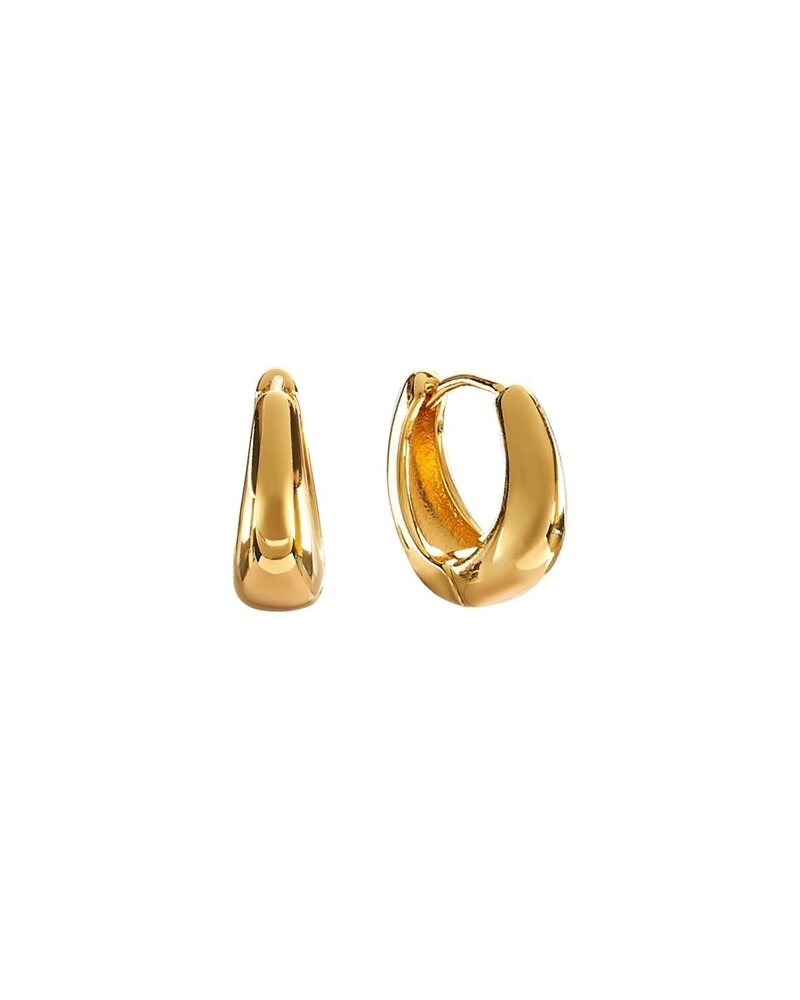 Brenda Grands Zenith Hoops | 18K Gold 16mm